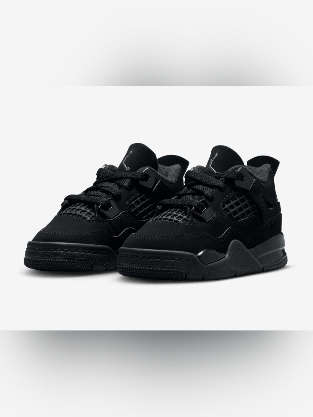 Jordan 4 Retro OG Black/Graphite Toddler Shoe Box